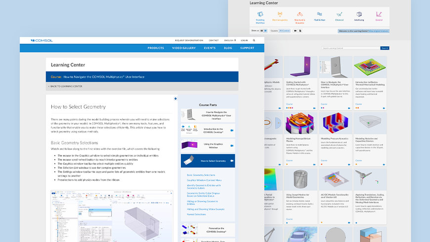 COMSOL LAUNCHES OPEN-ACCESS LEARNING CENTER FOR MULTIPHYSICS MODELLING